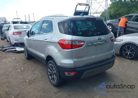 2021 Ford Ecosport Titanium from USA, damaged, VIN MAJ6S3KL5MC403107